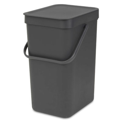 Brabantia Sort & Go 12-Litre Bin – Grey Brabantia Sort & Go 12-Litre Bin – Grey
